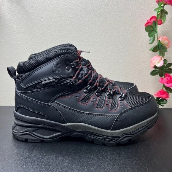 Swiss Tech Black Onyx Hiking Boots Lace Up Mens 8.5 Outdoor Walking Casual ? main image 13